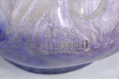 Lot 20 - Koenig & Lengsfeld - a large Art Nouveau...