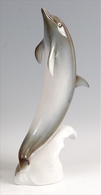 Lot 24 - Royal Dux - a large porcelain model of a...