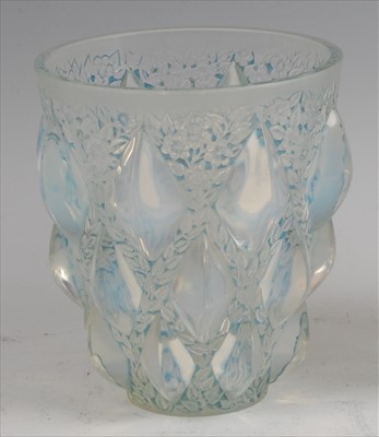 Lot 67 - René Lalique (1860-1945) - a moulded and...