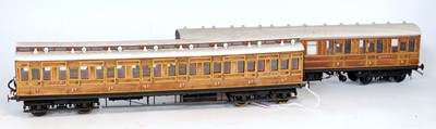 Lot 312 - A finely detailed teak LNER ex NER non...