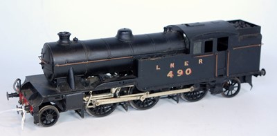 Lot 306 - A brass/whitemetal McGowan Models kit built...