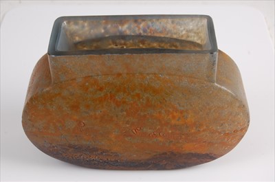 Lot 89 - Daum Nancy - a French Art Deco glass vase,...