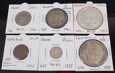 Lot 123 - Europe and World, a collection of coins to include