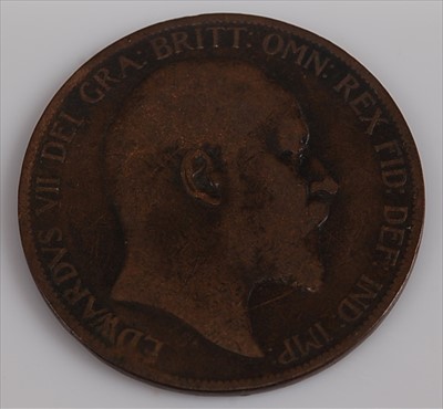 Lot 130 - Great Britain, 1902 one penny