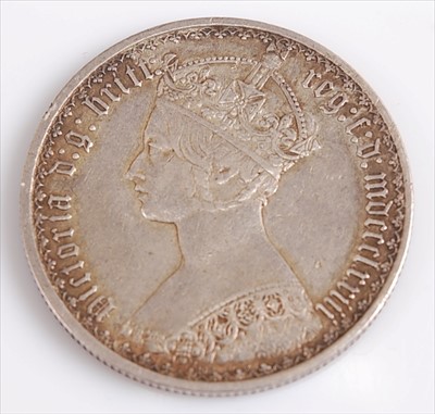 Lot 134 - Great Britain, 1872 Gothic florin