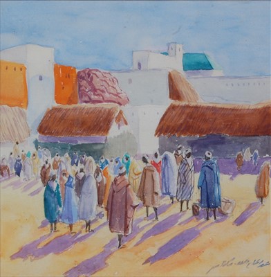 Lot 242 - Mid-20th century North-African School -...