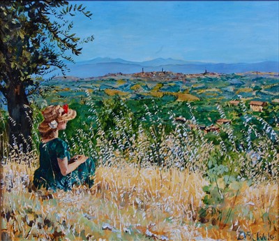 Lot 273 - David Welsh (b.1937) - Seated Girl in a...