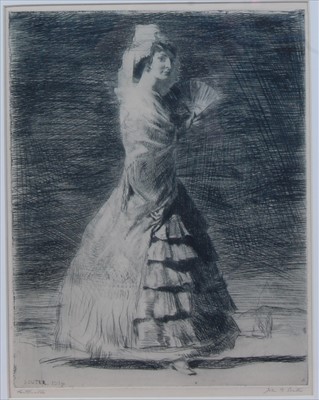 Lot 305 - John Bulloch Souter (1890-1971) - Standing...