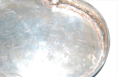 Lot 1339 - A Chinese 'silver' tea-for-two service,...