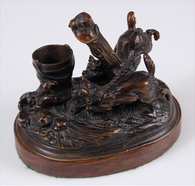 Lot 1303 - Auguste Nicolas Cain (1821-1894) - a late 19th...