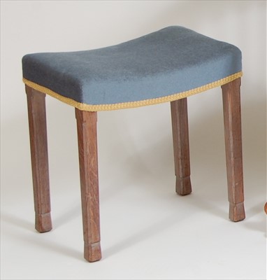 Lot 338 - A late Art Deco limed oak Elizabeth II...
