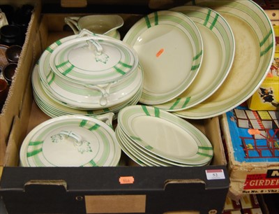 Lot 52 - An Art Deco Falconware Durability part dinner...