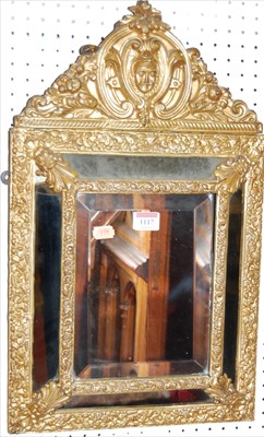 Lot 1117 - A circa 1900 Italian heavily gilt floral...