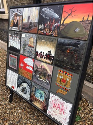 Lot 1138 - Bury St Edmunds WWI Centenary Art Trail panel...
