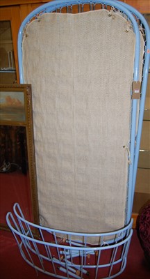 Lot 1163 - A pair of early 20th century painted tubular...
