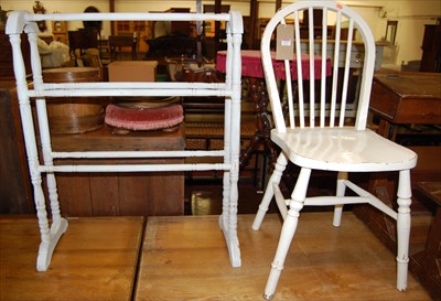 Lot 1173 - Occasional furniture, to include; childs'...