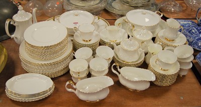 Lot 111 - A Royal Albert 12-place setting tea & dinner...
