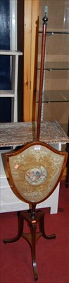 Lot 1219 - A 19th century mahogany and satinwood strung...