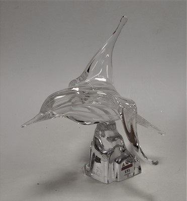 Lot 151 - A Zanetti Murano glass ornament in the form of...