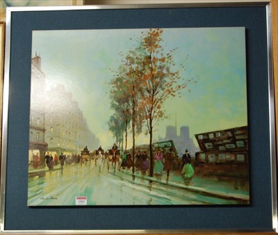 Lot 1002 - Charles Janin - April in Paris, print by...