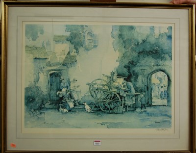Lot 1019 - E.R. Sturgeon - The Scissor-grinder, limited...
