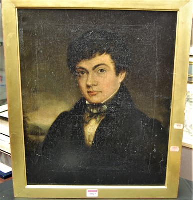 Lot 1025 - Early 19th century school - Half-length...