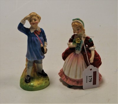 Lot 179 - A Royal Doulton figurine 'Valerie',h.13cm;...