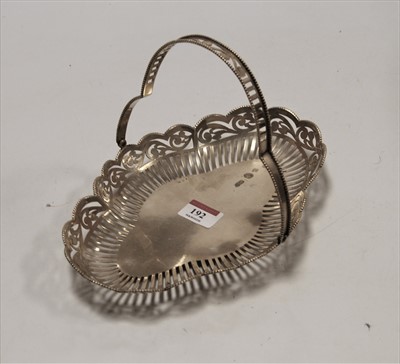 Lot 192 - A mid-20th century Austrian silver sweetmeat...