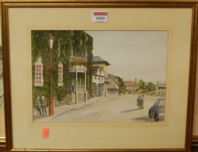 Lot 1065 - Joan Knight - The Angel Hill, Bury St Edmunds,...