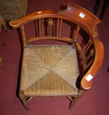 Lot 1315 - A collection of various 19th century chairs to...