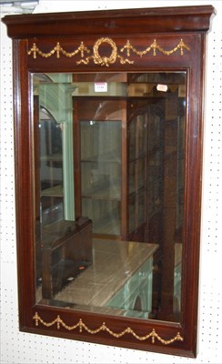 Lot 1348 - A contemporary mahogany and gilded French...