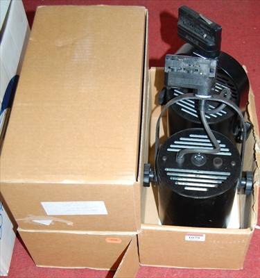 Lot 1079 - Four as-new shop window display lights