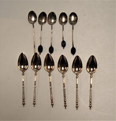 Lot 252 - A set of six mid 20th century continental...