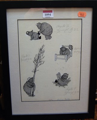 Lot 1094 - Margaret Gordon, Original book illustration...