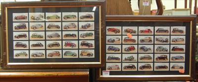 Lot 1098 - Player's cigarette cards from the Motor Car...