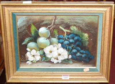 Lot 1100 - 20th century school - Still life with fruit...