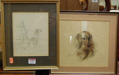 Lot 1107 - Assorted pictures and prints, to include Susan...
