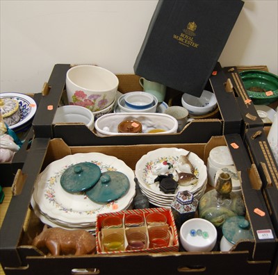 Lot 453 - Three boxes of mixed effects, to include...