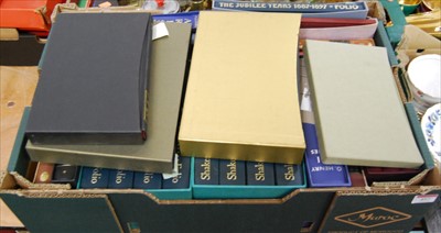 Lot 457 - A box containing a quantity of Folio Society...