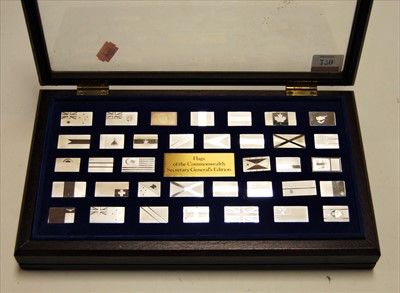 Lot 270 - Flags of the Commonwealth Secretary General's...