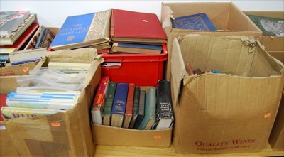 Lot 472 - Three boxes of books, to include An Artist on...