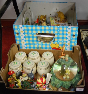 Lot 489 - Two boxes containing a quantity of mixed...