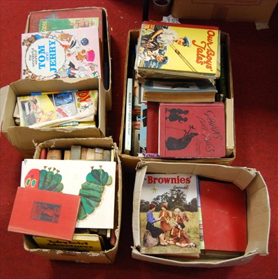 Lot 501 - Five boxes of mixed children's books to...
