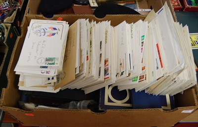 Lot 375 - A large collection of first day covers and...