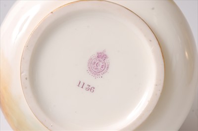 Lot 1066 - A Worcester porcelain miniature ewer, shape No....