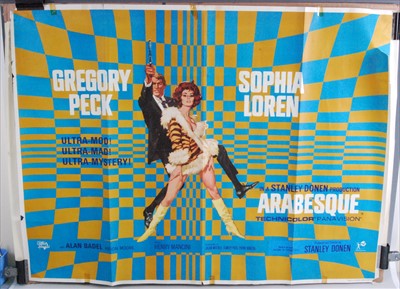 Lot 545 - Arabesque, 1966 UK quad poster