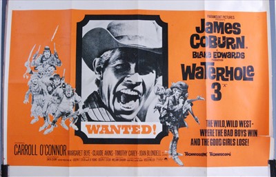 Lot 538 - Waterhole 3, 1967 UK quad poster