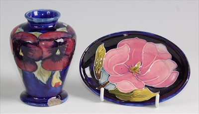 Lot 16 - A Moorcroft pottery miniature shouldered...
