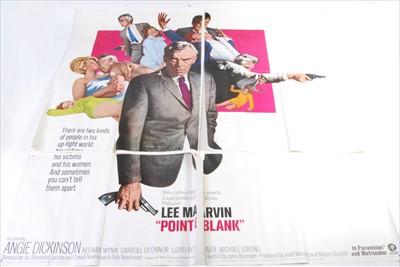 Lot 529 - Point Blank, 1967 six sheet poster