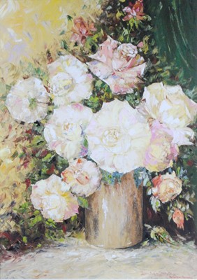 Lot 1003 - Pieter Klaassen-Reid - Rositas, oil on board,...